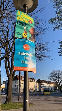 Plakatwahlkampf in Bremen