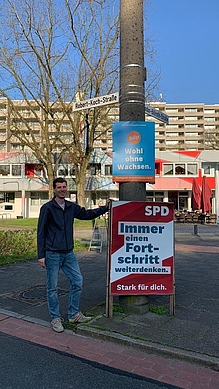 Plakatwahlkampf in Bremen