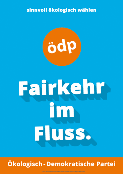 Revölution - Wahlplakat der ÖDP Bremen zur 21. Bremer Bürgerschaftswahl