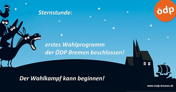 ÖDP Bremen beschließt 1. Wahlprogramm